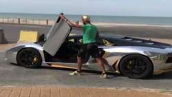 ویدیو| لامبورگینی بی خاصیت رامین رضائیان