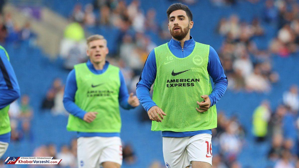 عکس| جهانبخش در ترکیب ثابت برایتون