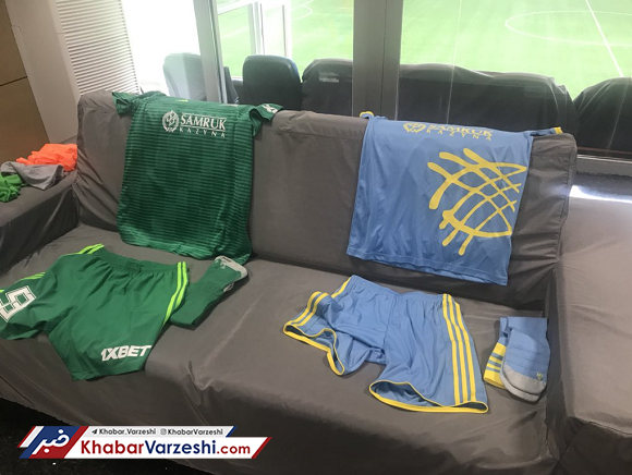 عکس| از لباس یاران قوچان نژاد در لیگ اروپا رونمایی شد