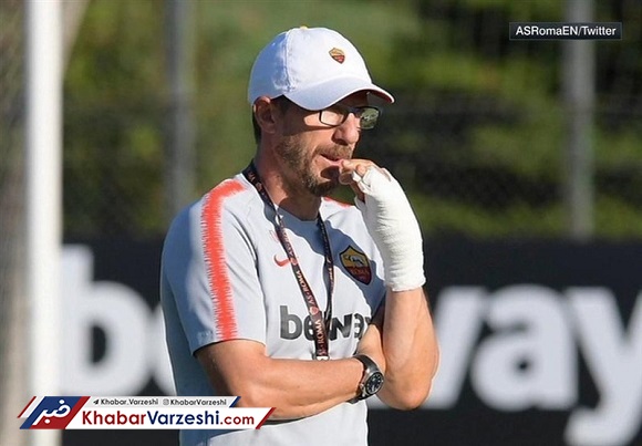 عکس| دست دی‌فرانچسکو جراحی شد