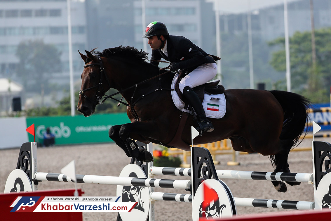 گزارش تصویری‌| مسابقات سوارکاری بازیهای آسیایی جاکارتا