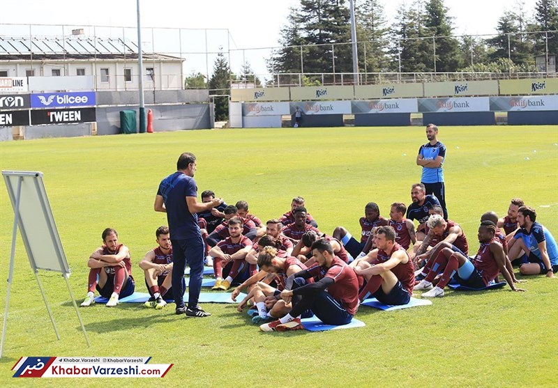 تصاویر| امیری و حسینی مهیای نبرد با گالاتاسرای