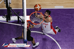 حمله بسکتبال ایران به دیوار چین