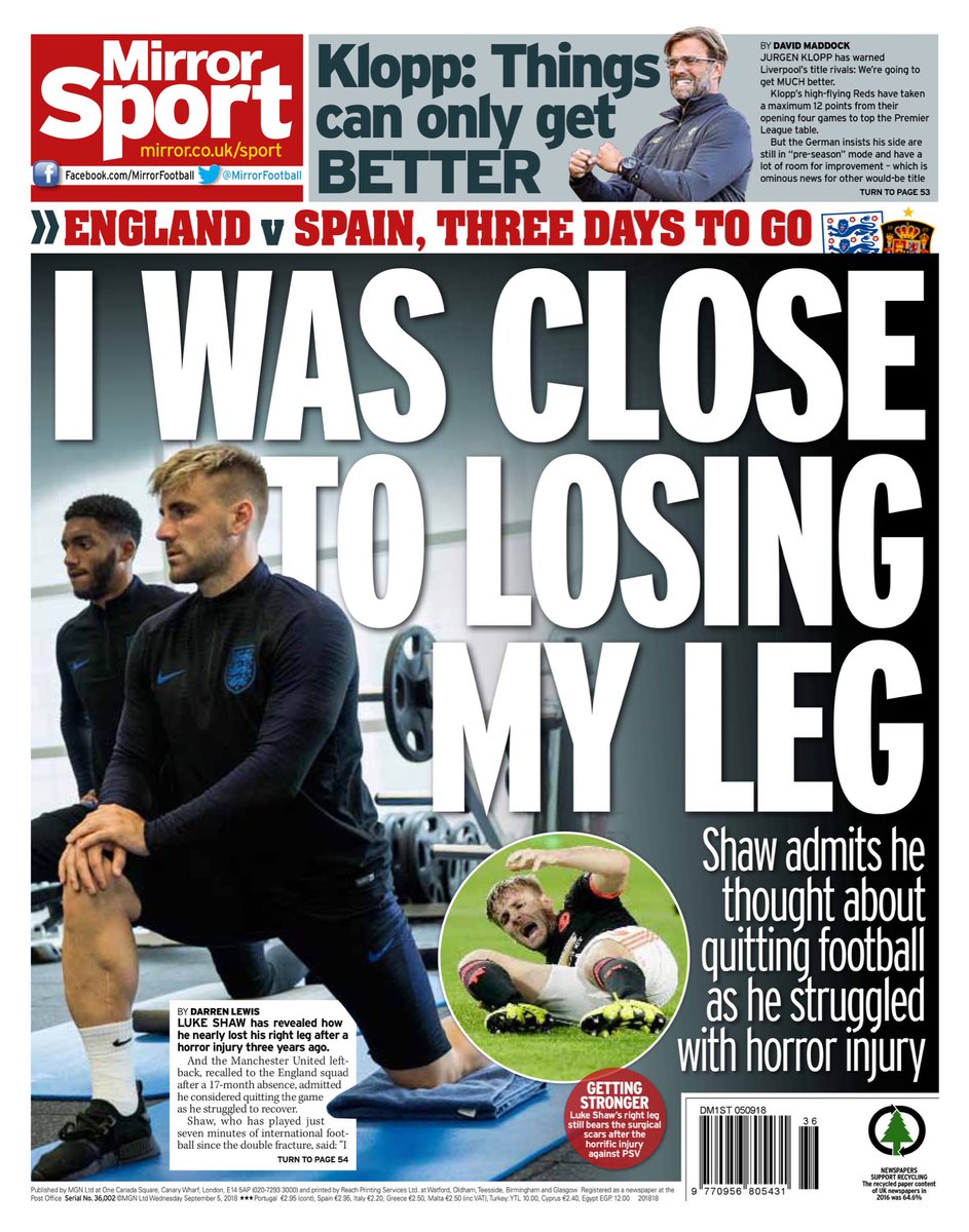 روزنامه میرر| نزدیک بود پایم را از دست بدهم