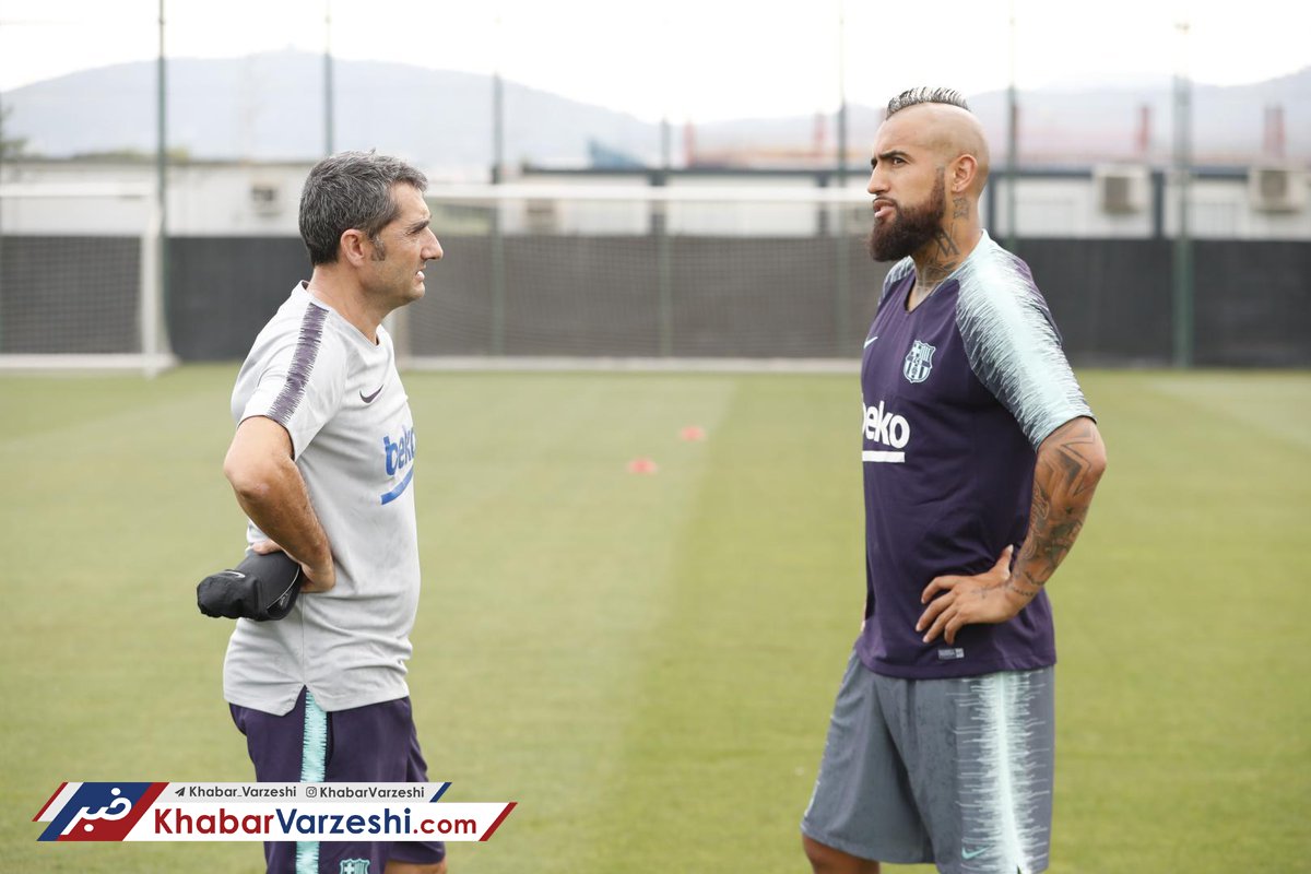 دردسر ویدال برای سرمربی بارسلونا