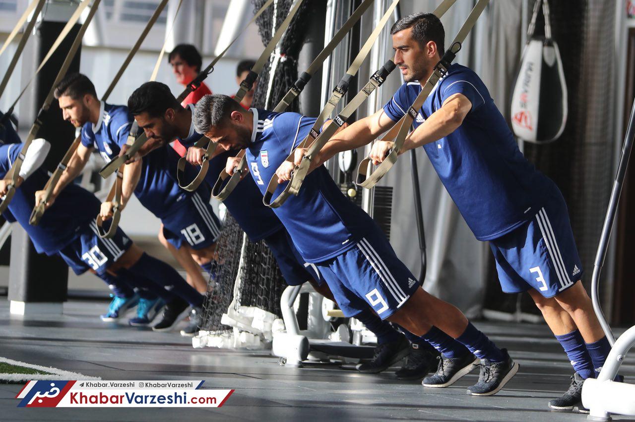 گزارش تصویری‌| ریکاوری ملی‌پوشان در مجموعه پِک