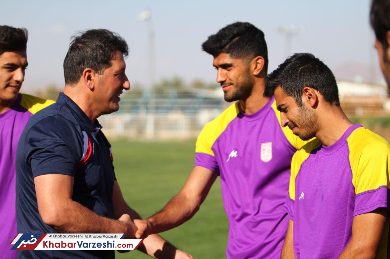 گزارش تصویری‌| اولین حضور تقوی در تمرین تراکتورسازی