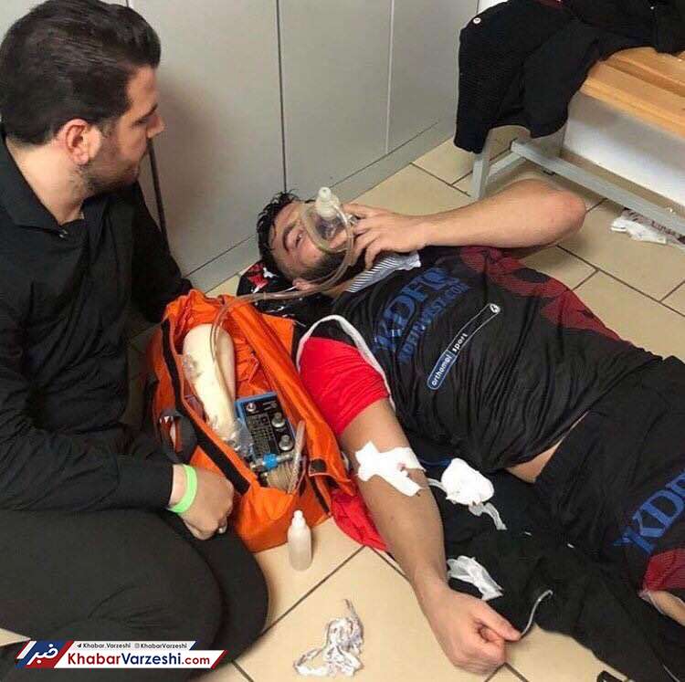 عکس| علی‌اکبری پس از شکار خرس لهستان