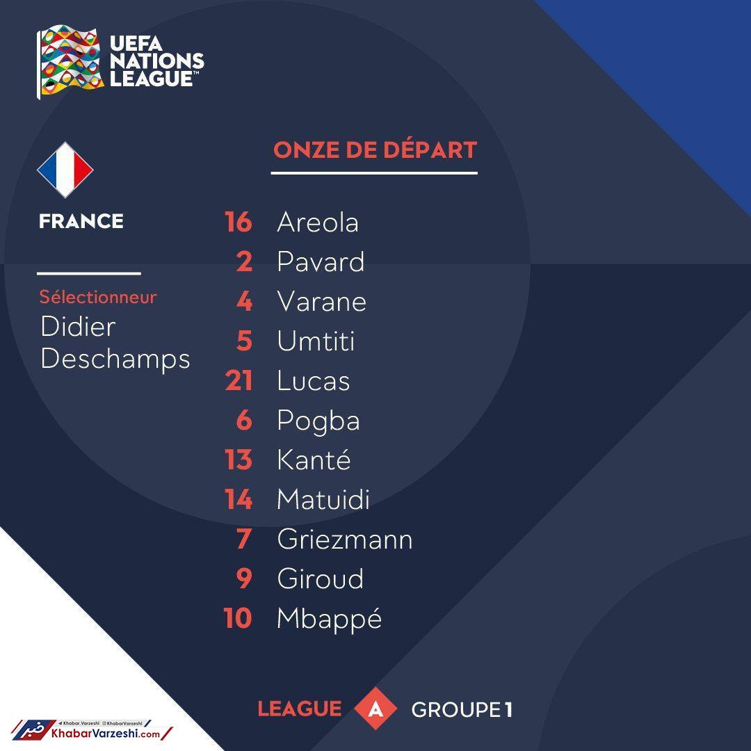 عکس| ترکیب فرانسه و هلند