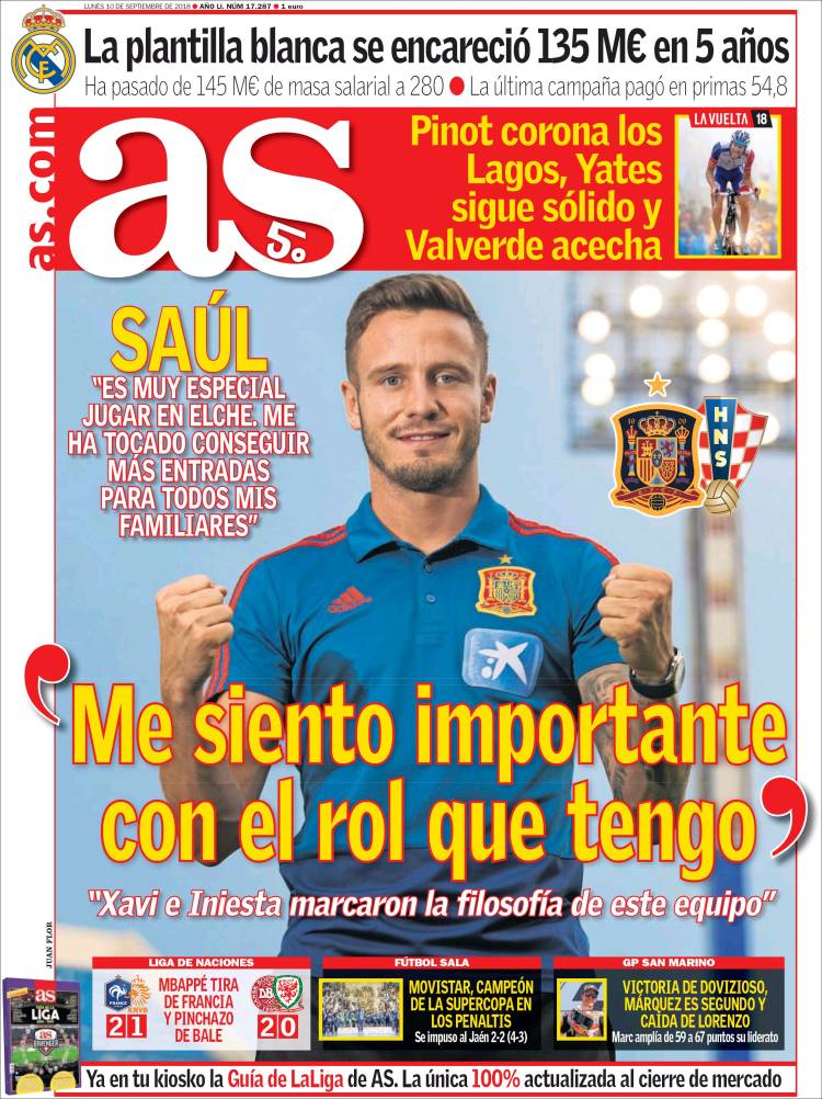 روزنامه آ اس| با نقشم احساس مهم بودن می‌کنم