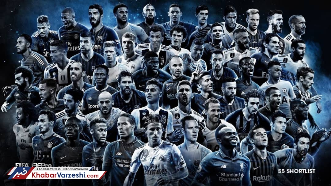 طرح| بهترین‌های فوتبال دنیا در سال ۲۰۱۸