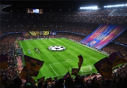 عکس| نیوکمپ برای غیرکاتالان‌ها امن نیست