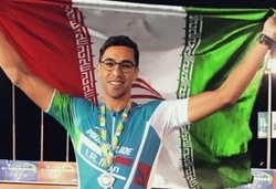 صالحی، اولین طلایی اسکیت ایران در مسابقات قهرمانی آسیا