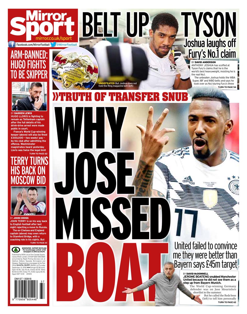 روزنامه میرر| چرا ژوزه بوا را از دست داد؟