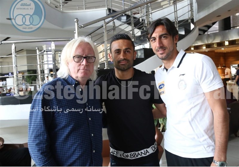 عکس| امید استقلالی‌ها همسفر شاگردان شفر