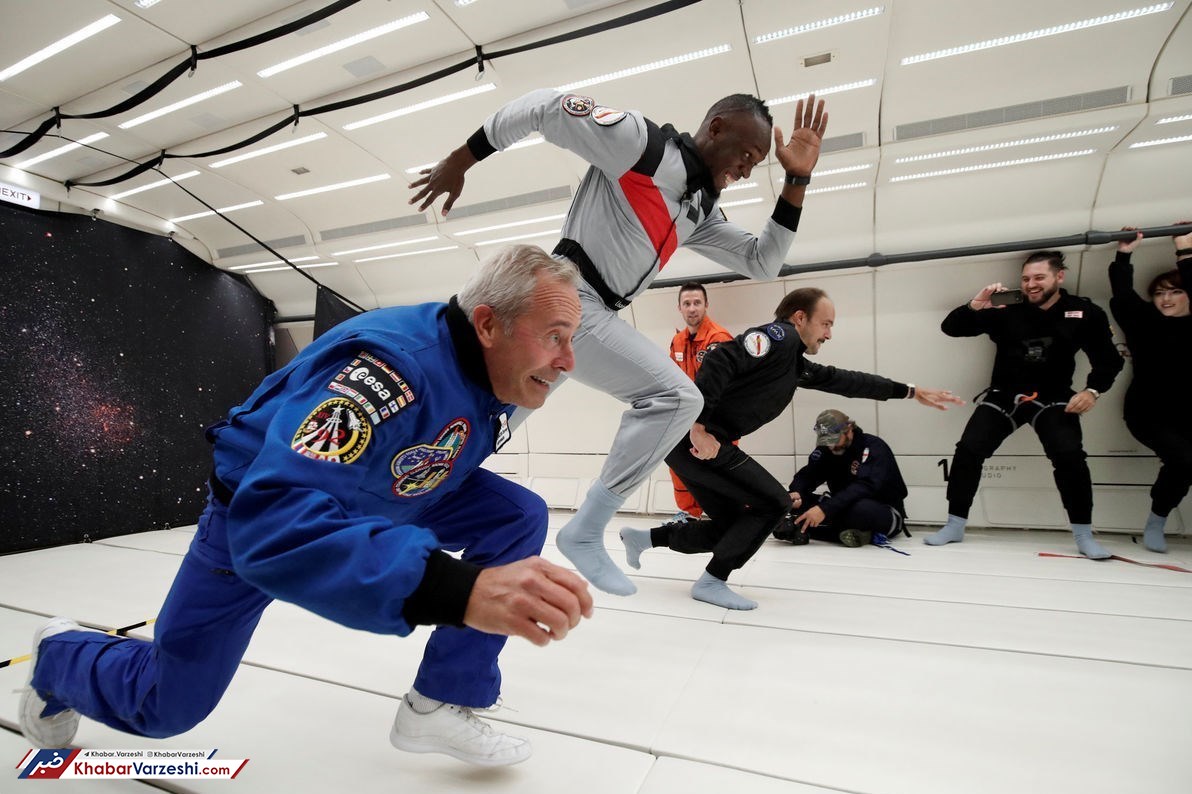 عکس روز| تمرین فضایی ستاره نامدار