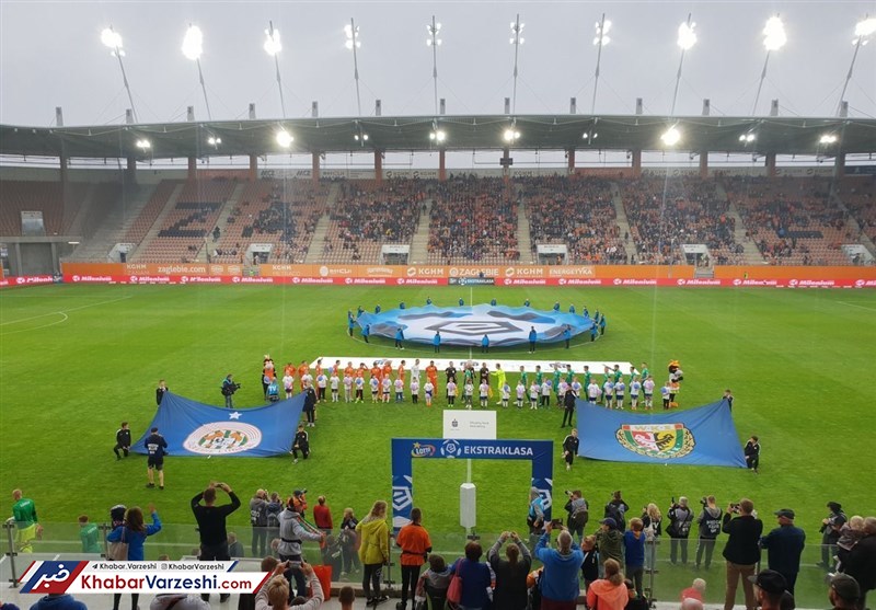 شکست پرگل یاران احمدزاده در لیگ لهستان