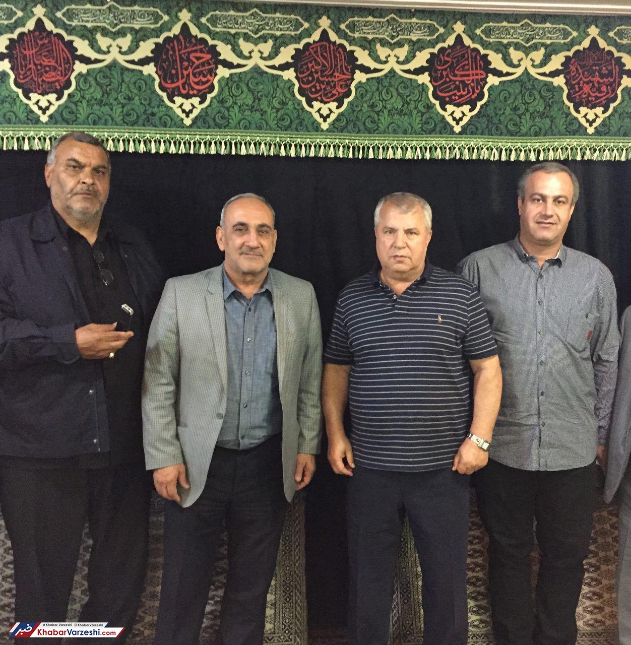 عکس| مديرعامل پرسپولیس در هیئت اسطوره باشگاه