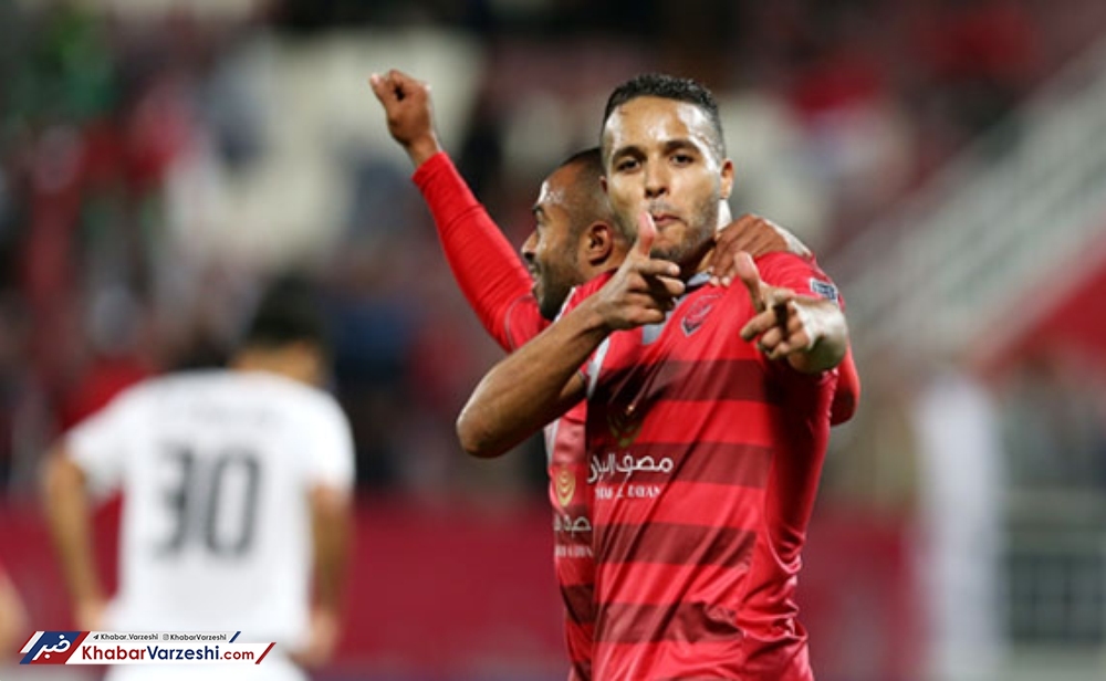 نیمکت نشینی گلزن الدحیل مقابل پرسپولیس