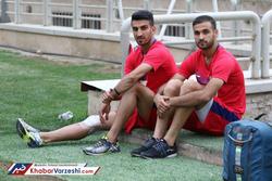 کاپیتان پرسپولیس اختصاصی تمرین کرد