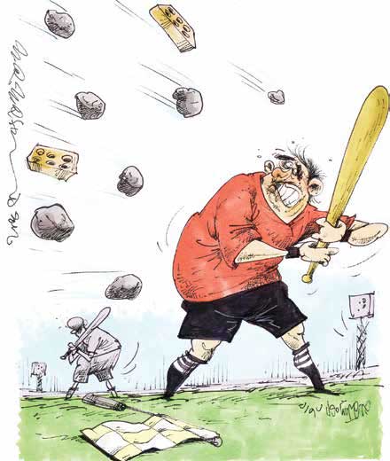 کارتون| اینکه دیگر فوتبال نیست!