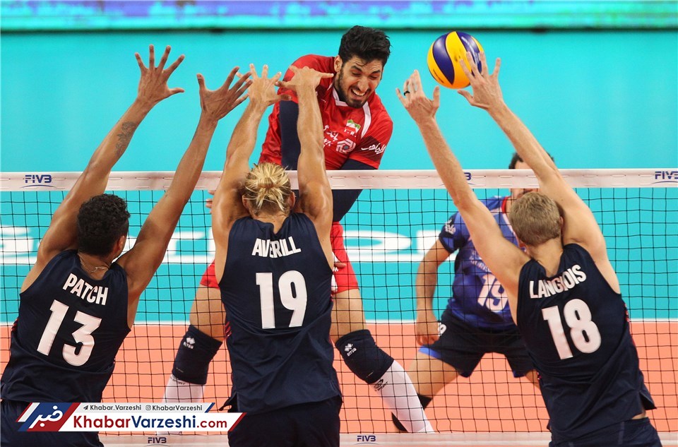 گزارش تصویری‌| پایان کار سروقامتان با شکست مقابل آمریکا