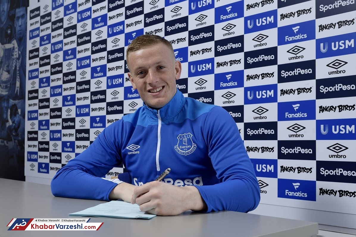 پیکفورد تا ۶ سال دیگر با اورتون می‌ماند