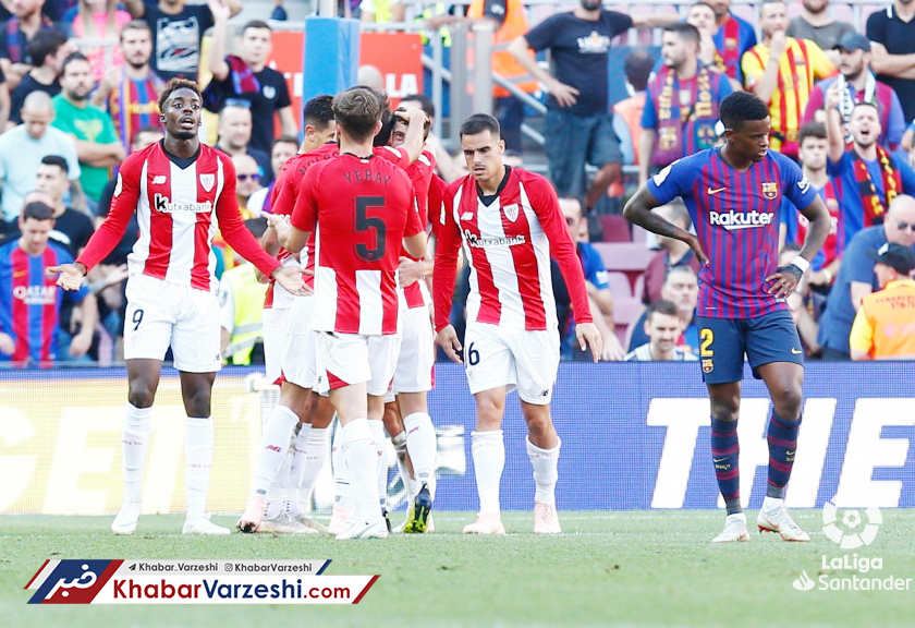 گزارش تصویری‌| توقف خانگی آبی‌اناری‌ها مقابل بیلبائو