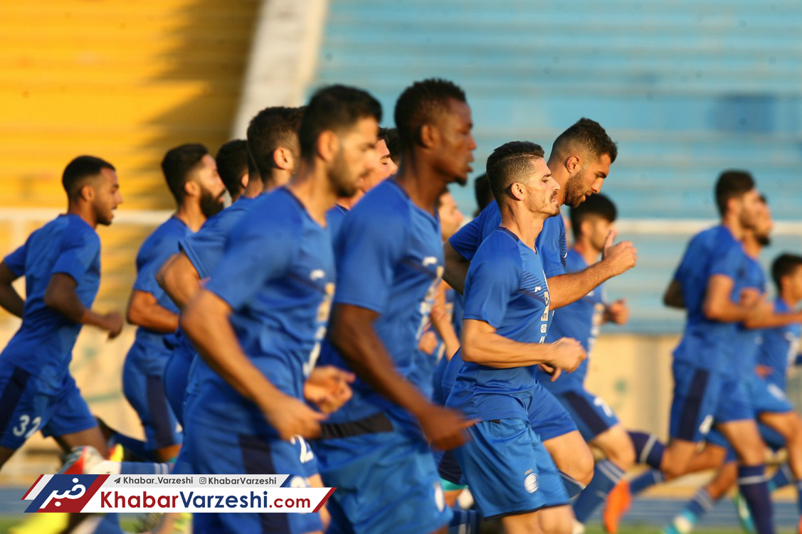 گزارش تصویری‌| تمرین استقلال قبل از سفر به مسجدسلیمان