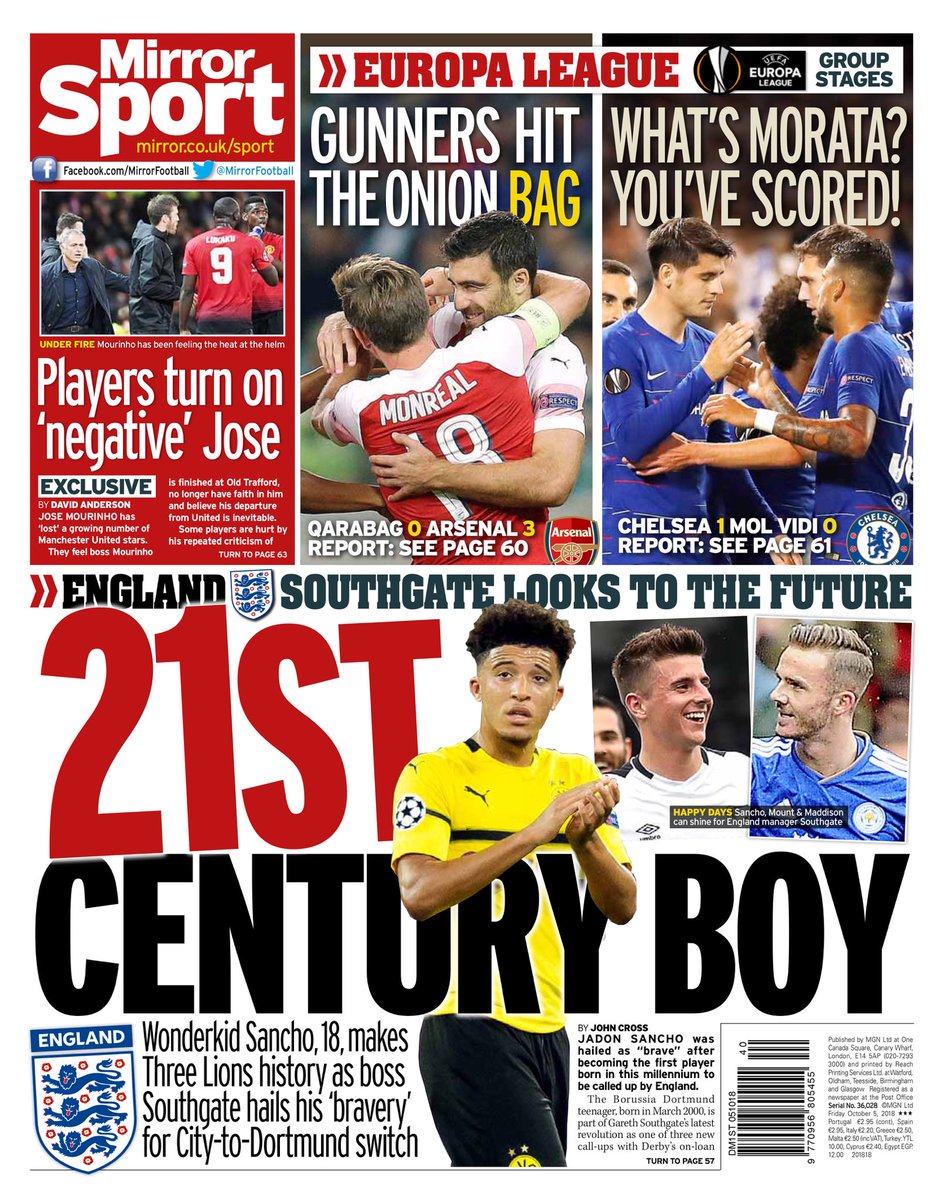 روزنامه میرر| پسر قرن 21