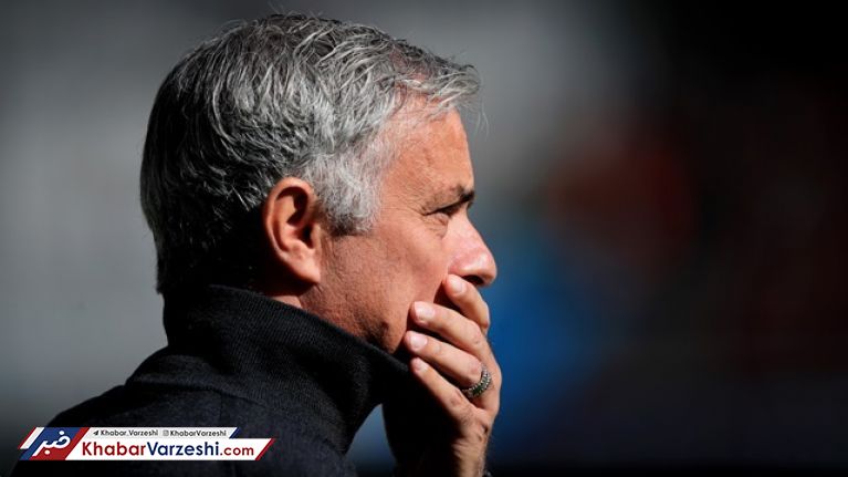 عکس| مورینیو به ته خط رسید