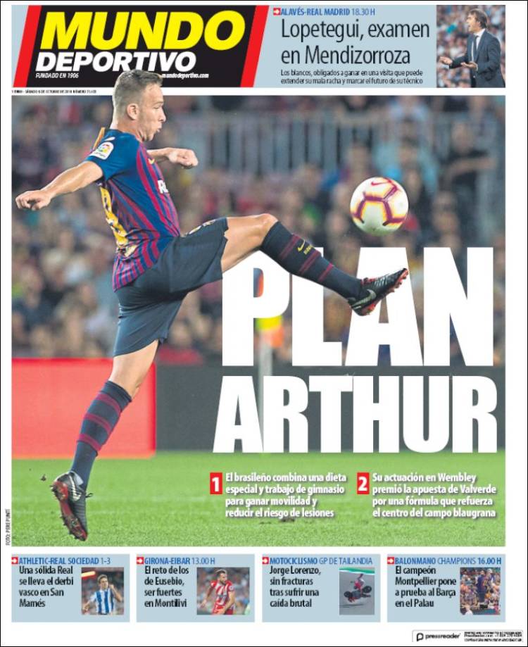 روزنامه موندو| پلن آرتور