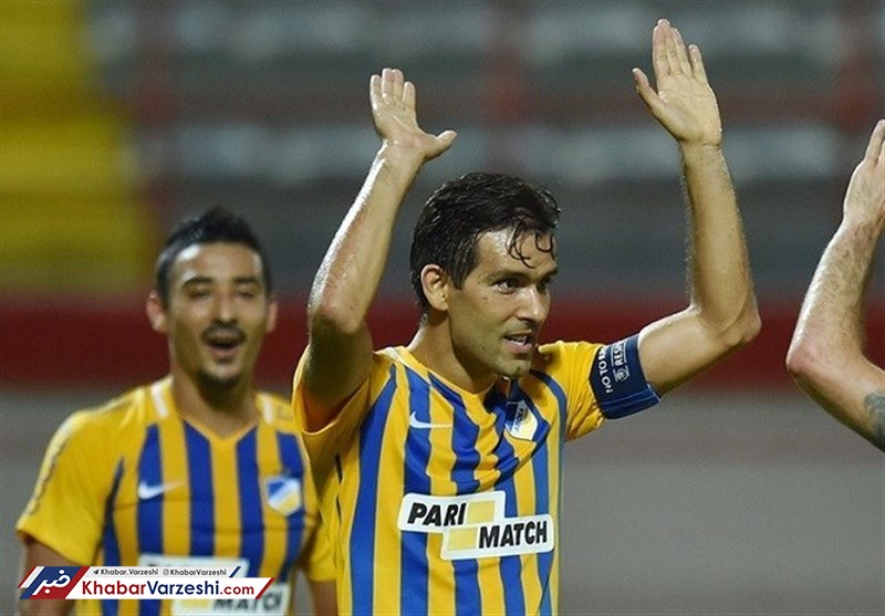 برد آپوئل در حضور قوچان‌نژاد