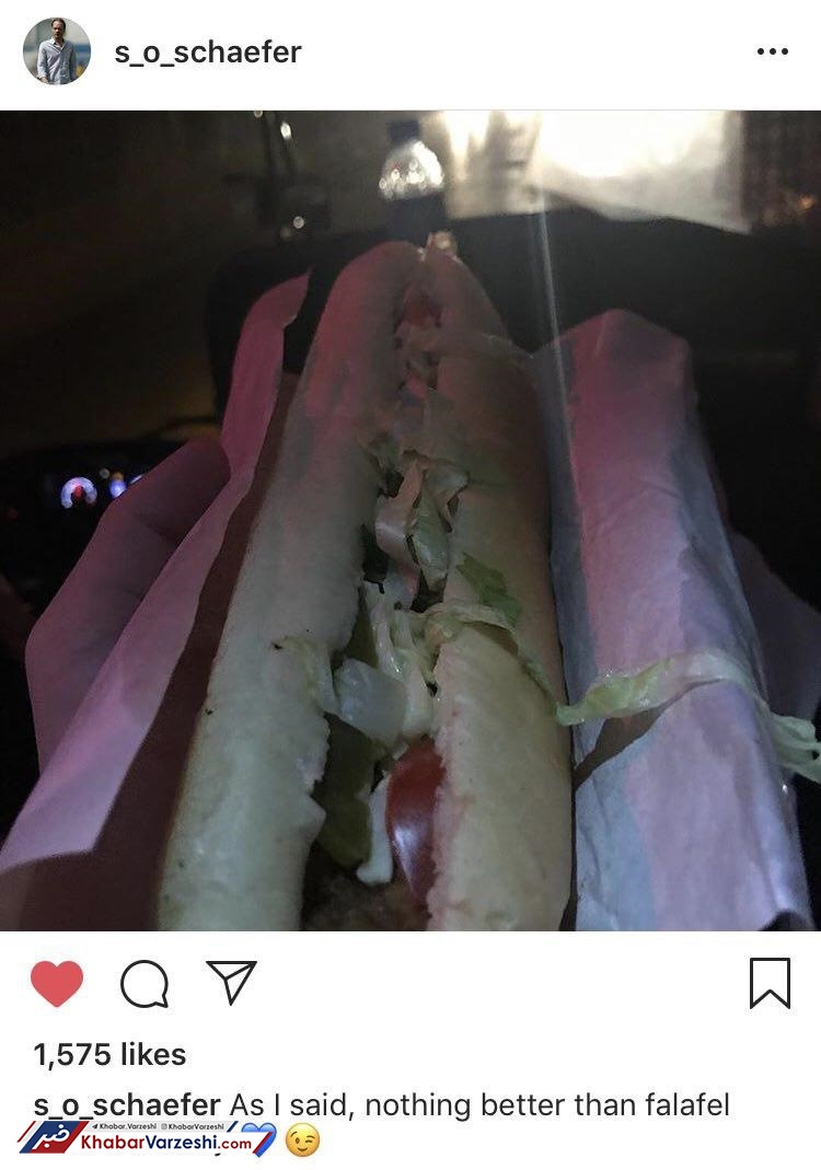 عکس| شفر شیفته‌ فلافل جنوب