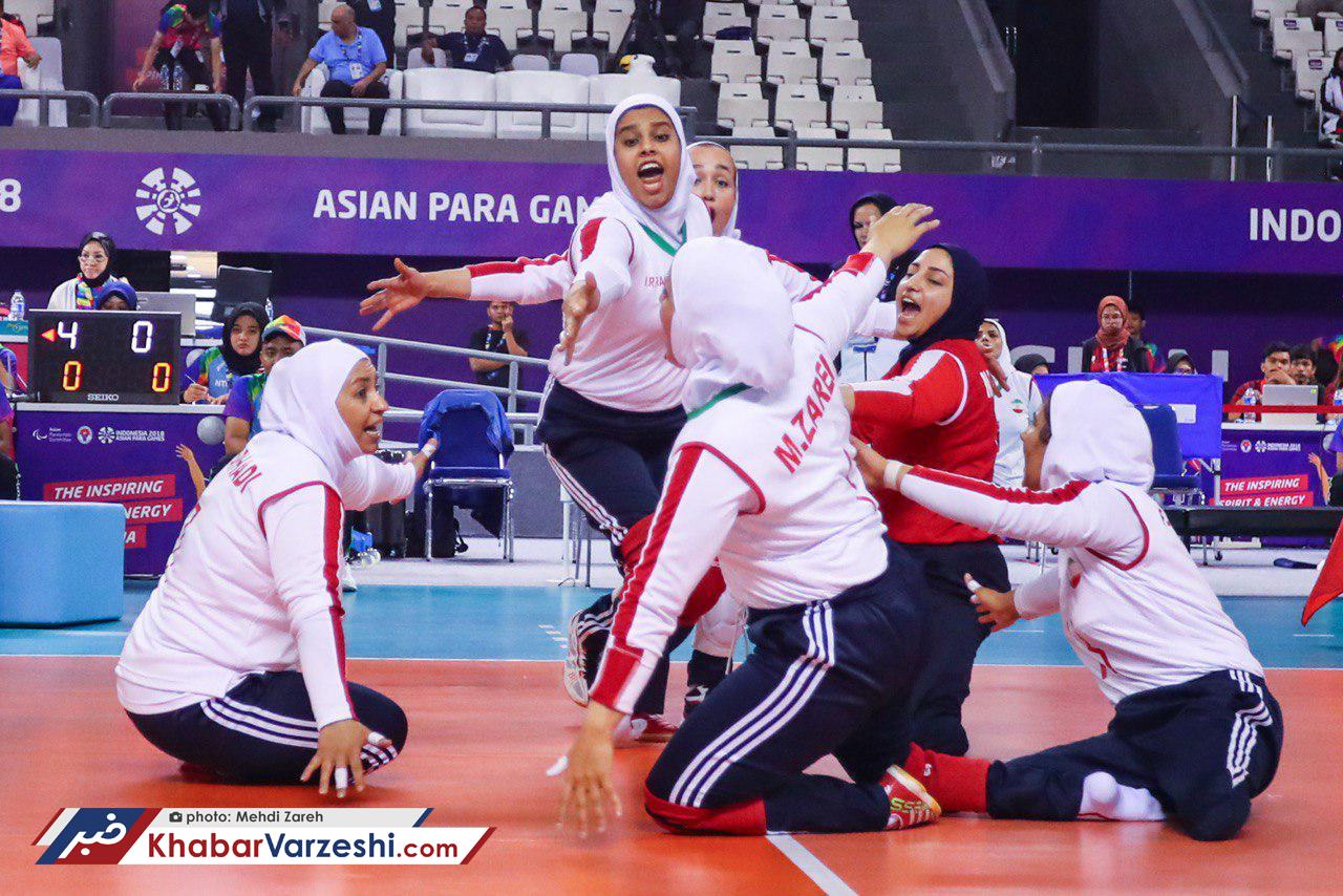 گزارش تصویری‌| گام اول دختران والیبال نشسته ایران با شکست ژاپن