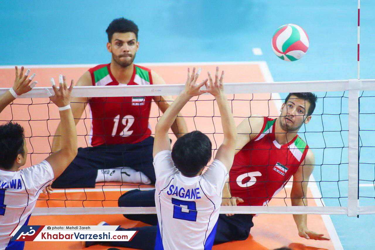 گزارش تصویری‌| شکست چشم بادامی‌ها توسط مردان والیبال نشسته ایران