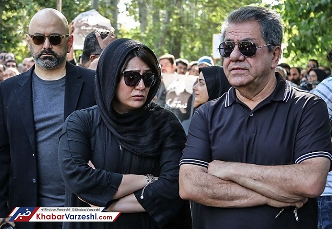 عکس| دلنوشته باران کوثری برای بهرام شفیع