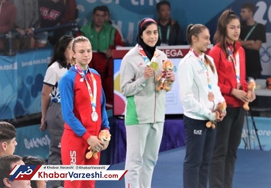 اولین مدال طلای کاروان المپیک جوانان ایران