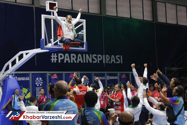 تیم بسکتبال با ویلچر ایران طلایی شد