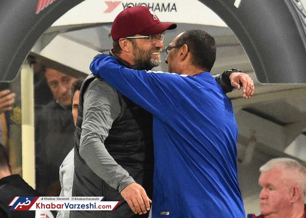 مکالمه غیرمنتظره سرمربیان لیورپول و چلسی