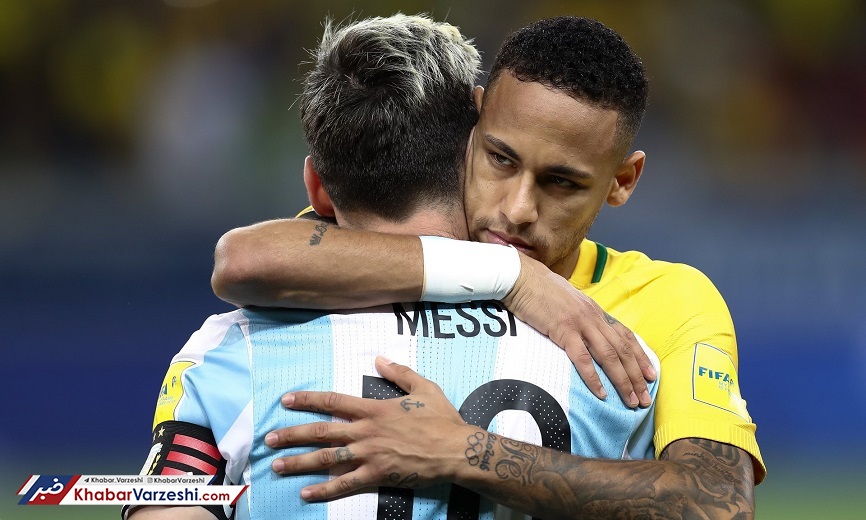 نیمار: حیف شد لئو در بازی امشب نیست