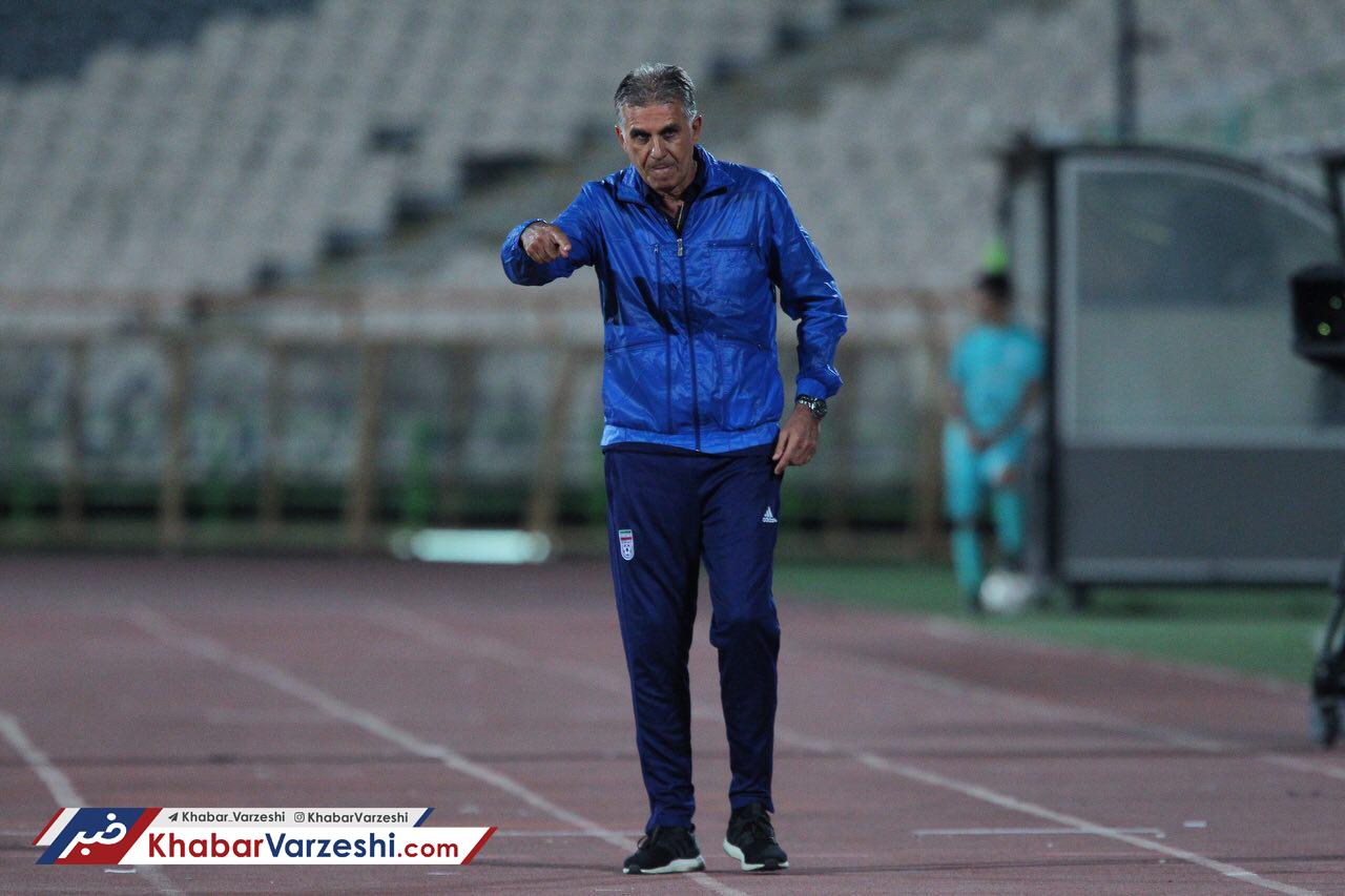 تشویق شدید برانکو در حضور کی روش!