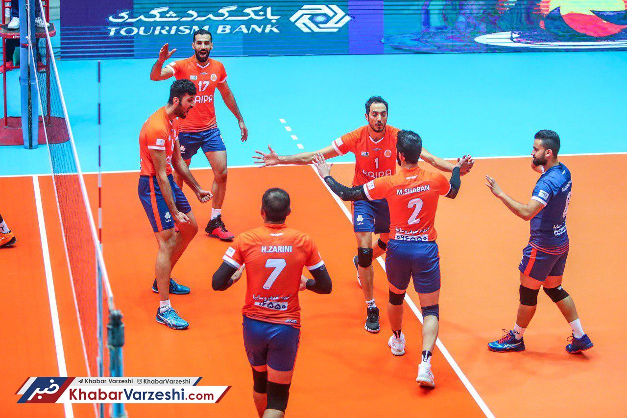 گزارش تصویری‌| برد سایپا در هفته اول لیگ برتر والیبال