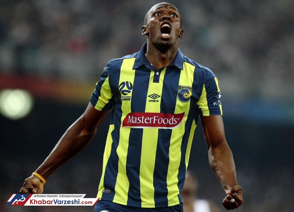 رؤیای فوتبالیست شدن بولت در حال تحقق