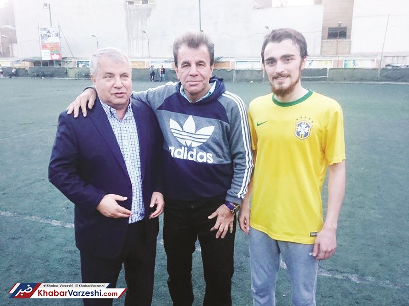 عکس| یک استقلالی کنار سلطان پرسپولیس