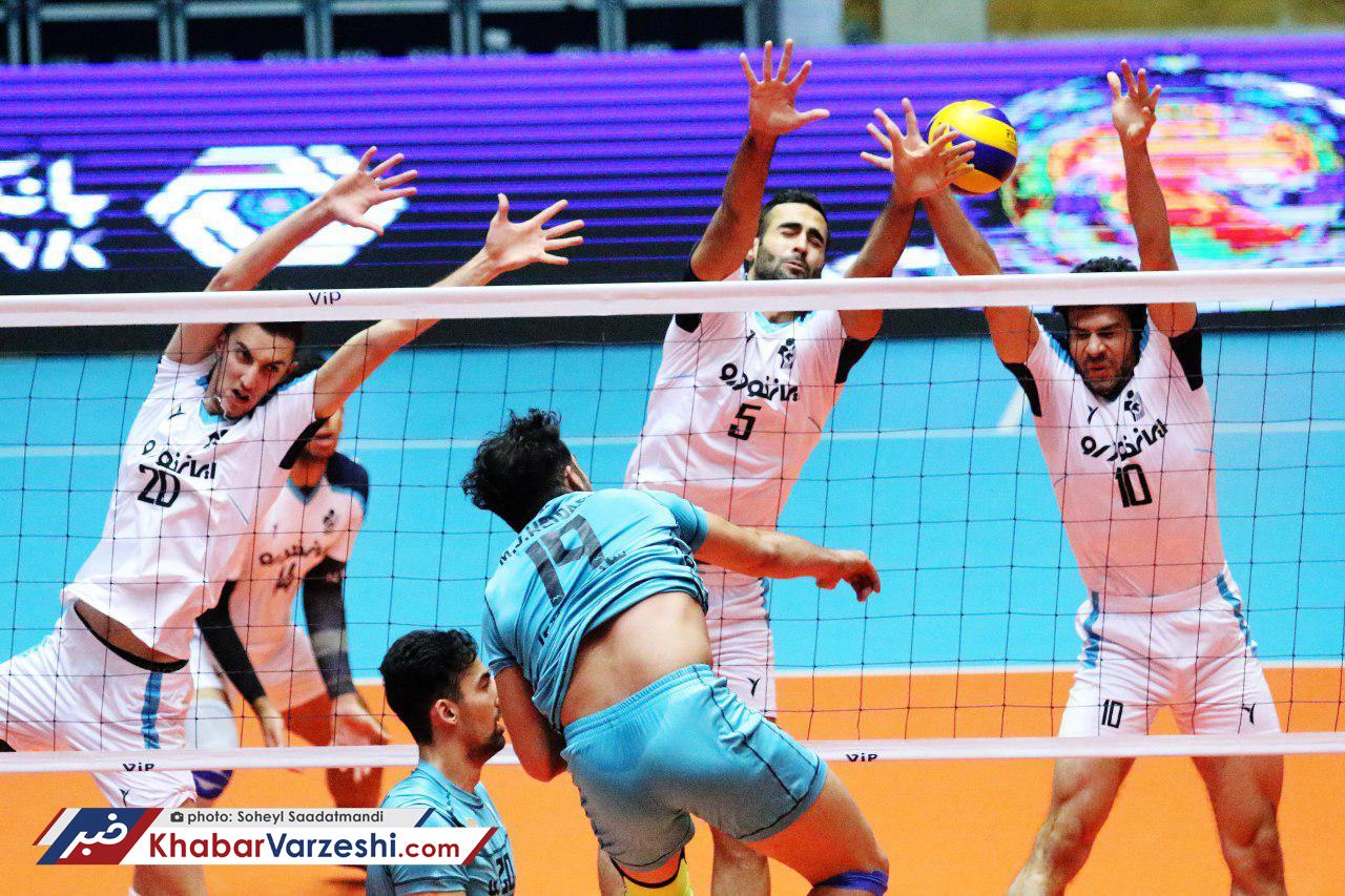 گزارش تصویری‌| دومین برد متوالی پیکان در لیگ برتر والیبال
