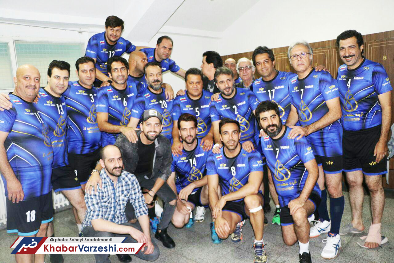 گزارش تصویری‌| دیدار خیریه هنرمندان با پیشکسوتان برای کمک به والیبالیست گرگانی مبتلا به سرطان