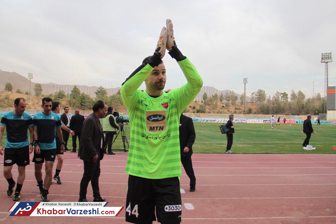 رفتار گلر پرسپولیس بسیار زننده بود