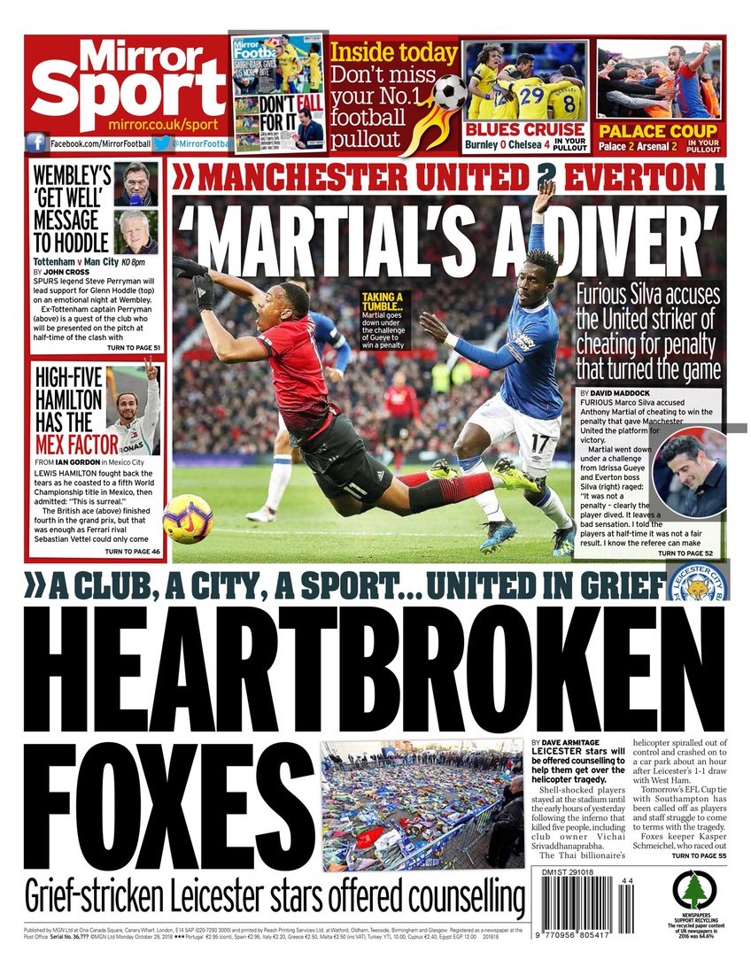 روزنامه میرر| روباه‌های دل‌شکسته