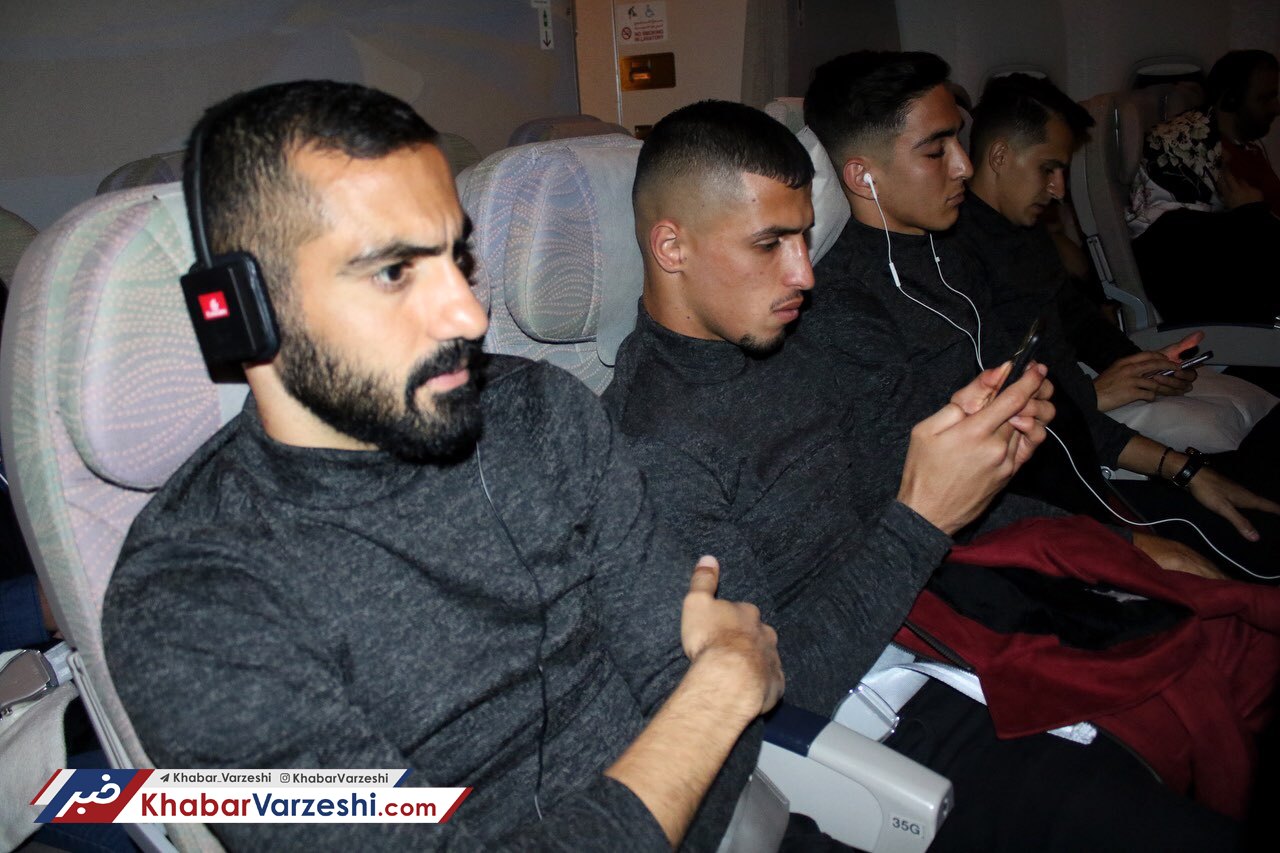 گزارش تصویری| از تهران تا دبی با کاروان پرسپولیس